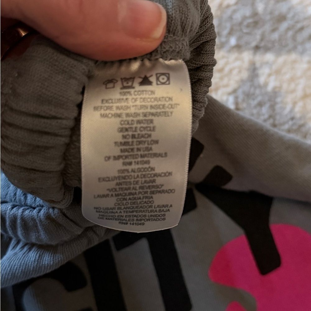Freecity Gray and Hot Pink Joggers - Picture 5 of 6